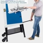 Scheppach Scie à ruban Basa 4 | 230V | 1500W | 2 vitesses | Hauteur de coupe 250mm | Largeur de coupe 375mm | Gabarit de coupe transversale & support inclus | Scie à ruban à bois – Image 2