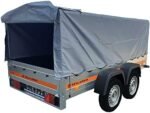 Tema Remorque bâchée basculante Double essieu 263X125cm ECO2612/2 Kipp – Image 9