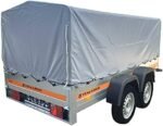 Tema Remorque bâchée basculante Double essieu 263X125cm ECO2612/2 Kipp – Image 3
