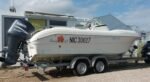 Remorque Porte Bateau Double essieu avec Frein PTC 2500 kg, avec Livraison à Domicile par Transporteur privé. Uniquement France METROPOLITAINE – Image 5