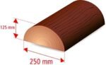 Fartools Scie à bûches 3500W lame Ø=700mm (42 dents), alésage 30mm, monophasée (230V), vitesse 1400tr/min, capacité de coupe buche Ø=250mm maxi – Image 2