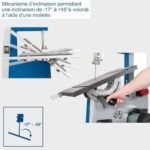 Scheppach Scie à ruban Basa 4 | 230V | 1500W | 2 vitesses | Hauteur de coupe 250mm | Largeur de coupe 375mm | Gabarit de coupe transversale & support inclus | Scie à ruban à bois – Image 9