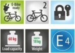 EUFAB 12010LAS Porte-vélo Pliable Raven pour 2 vélos – Image 11