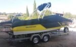 Remorque Porte Bateau Double essieu avec Frein PTC 2500 kg, avec Livraison à Domicile par Transporteur privé. Uniquement France METROPOLITAINE – Image 9