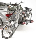Mottez A028P2 Porte-Vélos 2 Vélos Électrique Rabattable