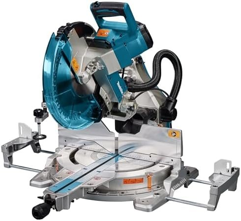 51hG2RdAuXL._AC_.jpg Scie à onglets radiale 1800 W Ø 305 mm - MAKITA LS1219L – Image 1