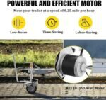HSSMEUR Remorque de Yacht électrique,Un cric de Roue pour Voitures/fourgonnettes de remorque,cric de remorque avec Roue 12v / 350w – Image 5