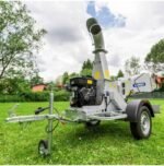 Broyeur de végétaux GRIN, 120mm, Briggs Stratton 627cc, attelage remorque - BIOCH120-ROAD – Image 2