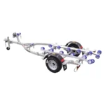 Remorque de bateau avec rouleau - Remorques de bateau à pédales et de motomarine |   Offre spéciale lourde |   Fournisseur chinois  - Couleur : 8.65m – Image 4