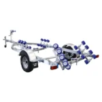 Remorque de bateau avec rouleau - Remorques de bateau à pédales et de motomarine |   Offre spéciale lourde |   Fournisseur chinois  - Couleur : 8.65m – Image 5