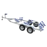 Remorque de bateau avec rouleau - Remorques de bateau à pédales et de motomarine |   Offre spéciale lourde |   Fournisseur chinois  - Couleur : 8.65m