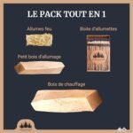 Box 3 Stères 30cm de Bois de Chauffage Sec 30kg avec Allumage 2KG, Allume-feu Laine et Cire 100% Naturel pour Cheminée, Poêle, Cuisinière, Brasero, Barbecue  Amazon.fr: Bricolage – Image 5