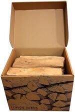J'ENVOIE DU BOIS - Bois de Chauffage 30cm - Joli Carton de 25 litres - Bûches Extra sèches (étuvées) – Image 9