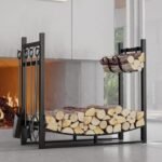 CMYCYDDPLY Range Buche en Fer, Porte Buche pour Cheminée – Image 6