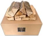 PINI Bois de chauffage en hêtre, prêt à l'emploi, 20 kg, environ 25 cm