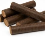 J'ENVOIE DU BOIS - Bûches de Bois densifiées Rondes 30cm - Bûches compressées calorifiques Longue durée - Pack de 10