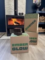 Bioenex Briquettes de Nuit Emberglow (4 x Pack de 20 kg) – Image 3