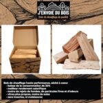 J'ENVOIE DU BOIS - Bois de Chauffage 30cm - Joli Carton de 25 litres - Bûches Extra sèches (étuvées) – Image 4