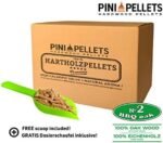 PINI Granulés de barbecue 15 kg, granulés de bois 100 % chêne – Image 3