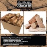 J'ENVOIE DU BOIS - Bois de Chauffage 30cm - Palette de 0,25m3 - Bûches Extra sèches (étuvées) – Image 4