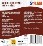 Bois de Chauffage 100% Chêne – Bûches 25 cm – Bois Sec Haute Performance – Image 3