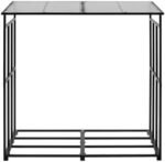 VEVOR Support à bois de chauffage avec toit incliné, range-bûches extérieur métal – Image 9